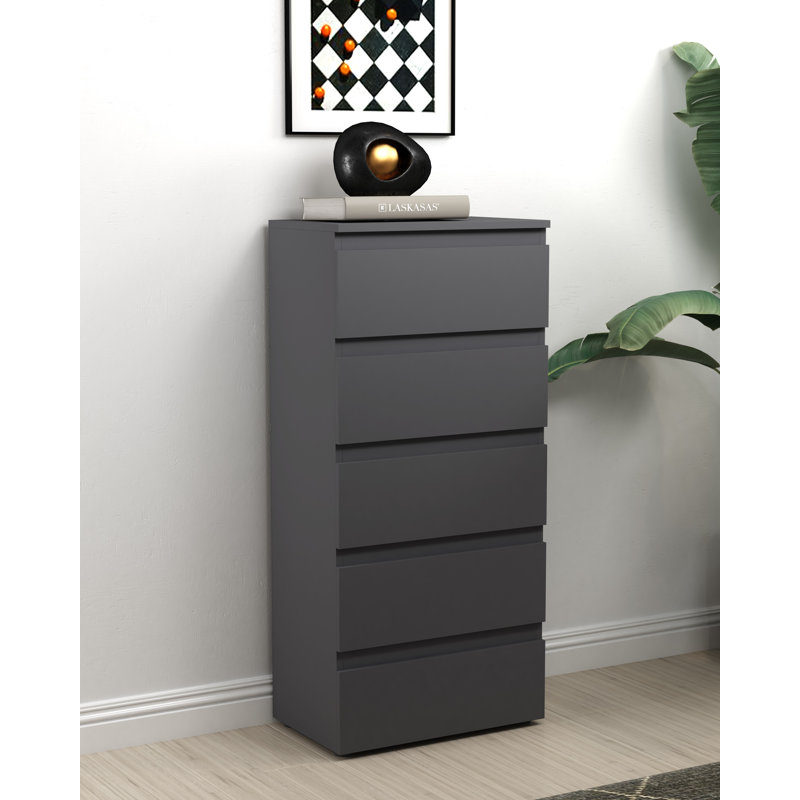 Melzie 48 cm W Chest of 4 Drawers