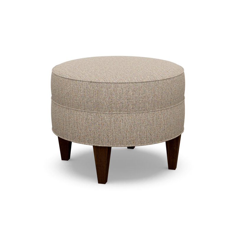 Round Ottoman, 2243-77, Walnut
