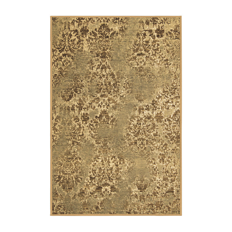 Tapis abstraits brun 5378, Rectangle 3 pi x 5 pi