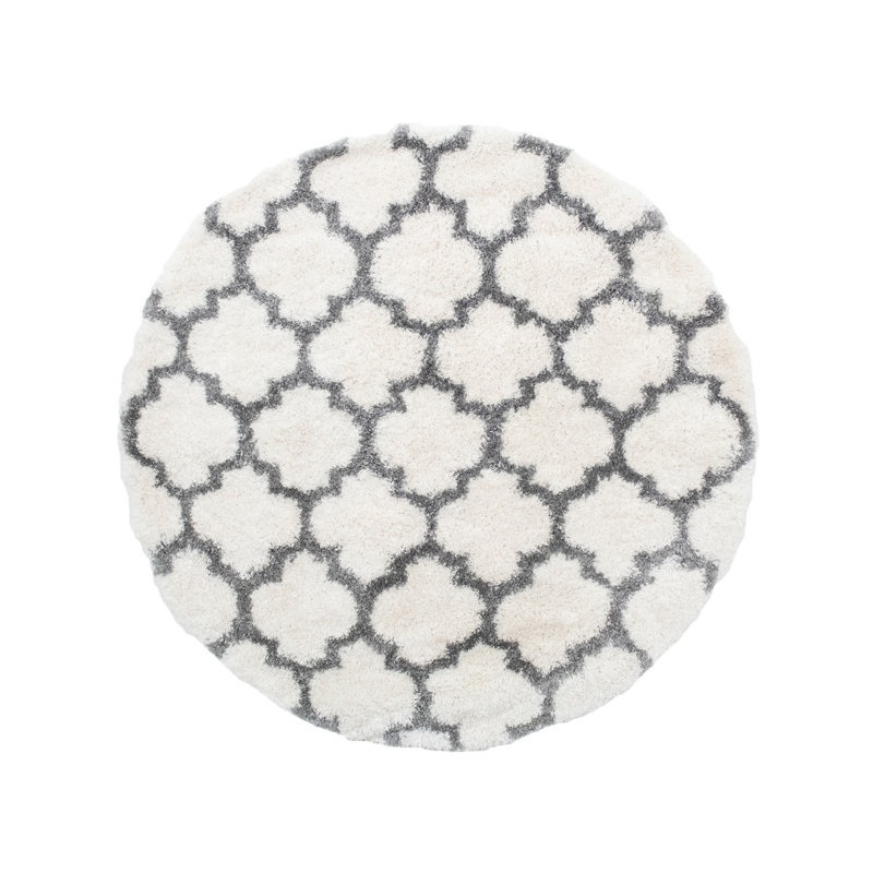 Delaili Moroccan Indoor Rug, Round 5'3"