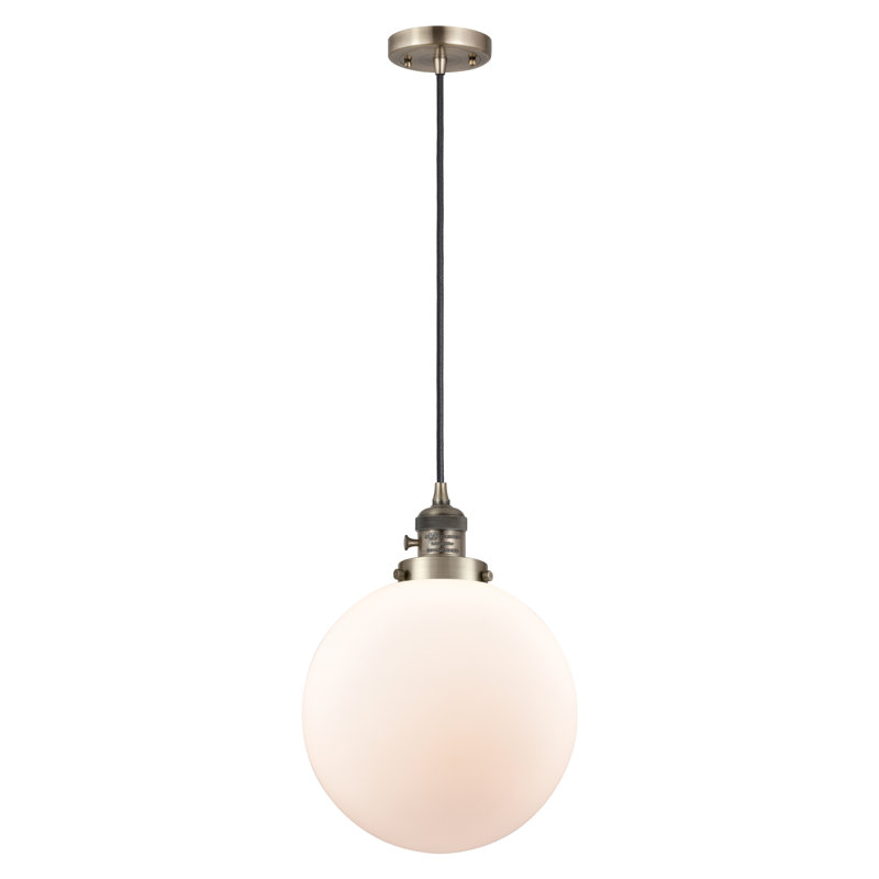 Luminaire suspendu sphère 1 lumière Lorri