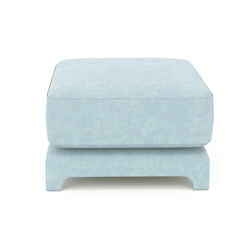 Repose-pieds en chenille, Bleu