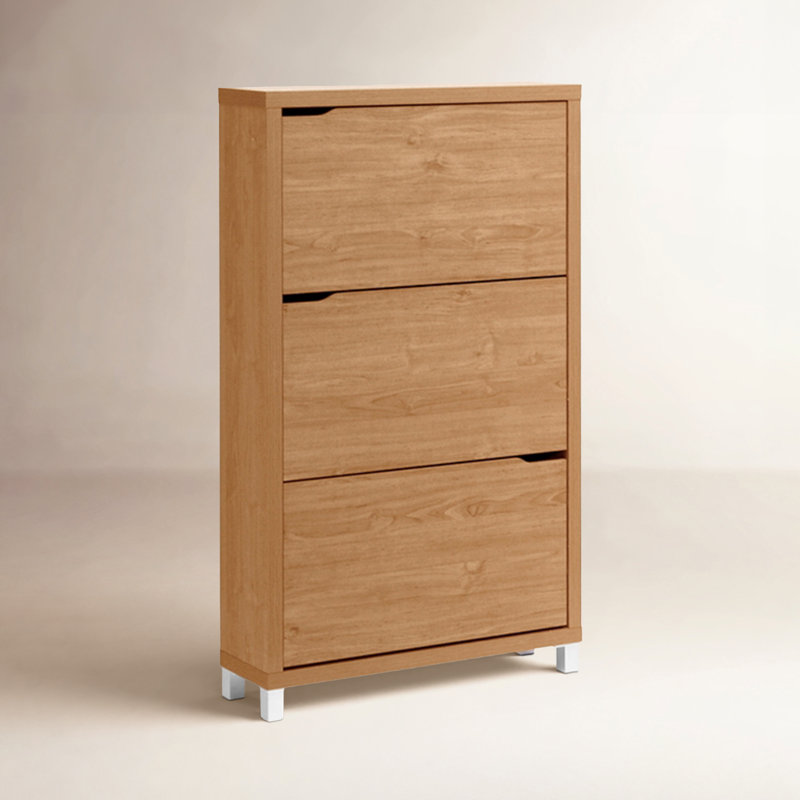 Armoire à chaussures Simms, Naturel