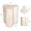 Table d'appoint Clover Travertine Stone