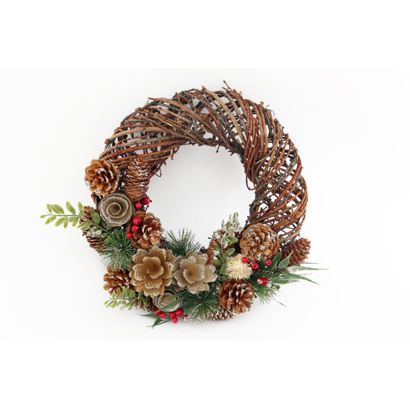 Fresh (Live) 35cm Wreath