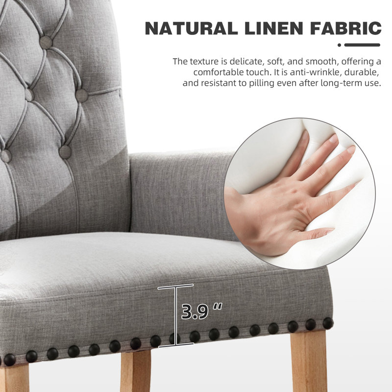 Ivory Brown Linen