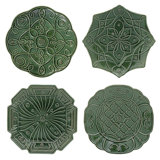 Jardins Du Monde Side/Cocktail Plate Assorted Set/4