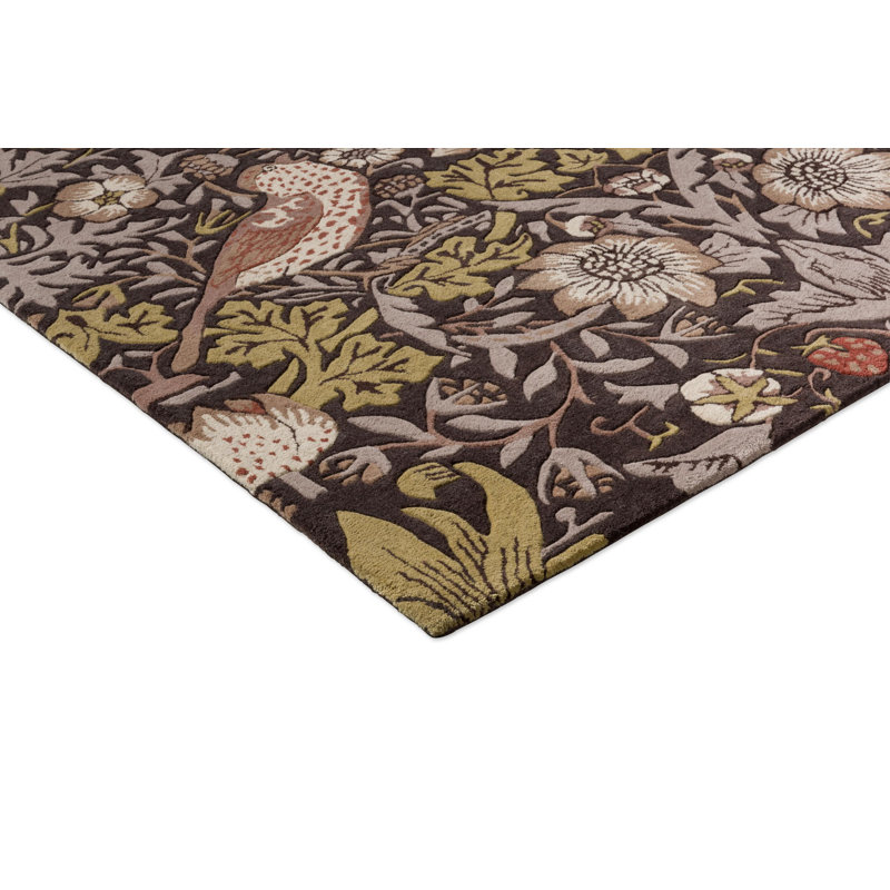 Hand Tufted Wool Area Rug, Rectangle 6'7" x 9'2"