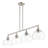 Gorsuch 4 - Light Steel Dimmable Kitchen Island Linear Chandelier-899508772