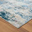 Tapis gris / bleu Elian-751540305