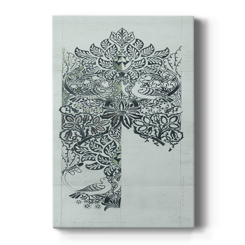 William William Gallery, toile tendue avec châssis CLxxxvii, H 18 po x l 12 po