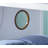 Oak & White Finish Twin/Full Bunk Bed