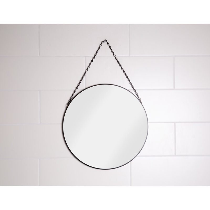 Metal Flat Wall Mirror
