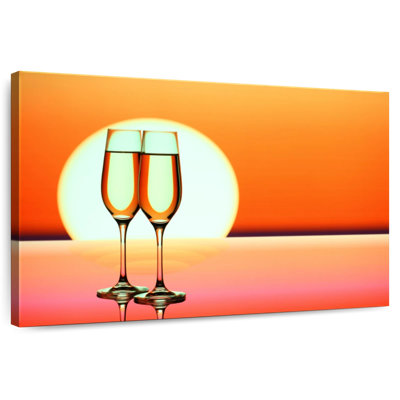 Yarlin champagne coucher de soleil