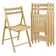 Solid Wood Banquet Folding Chair Folding Chair Set