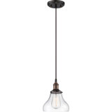 Luminaire suspendu à 1 lumière en forme goutte Eliziah
