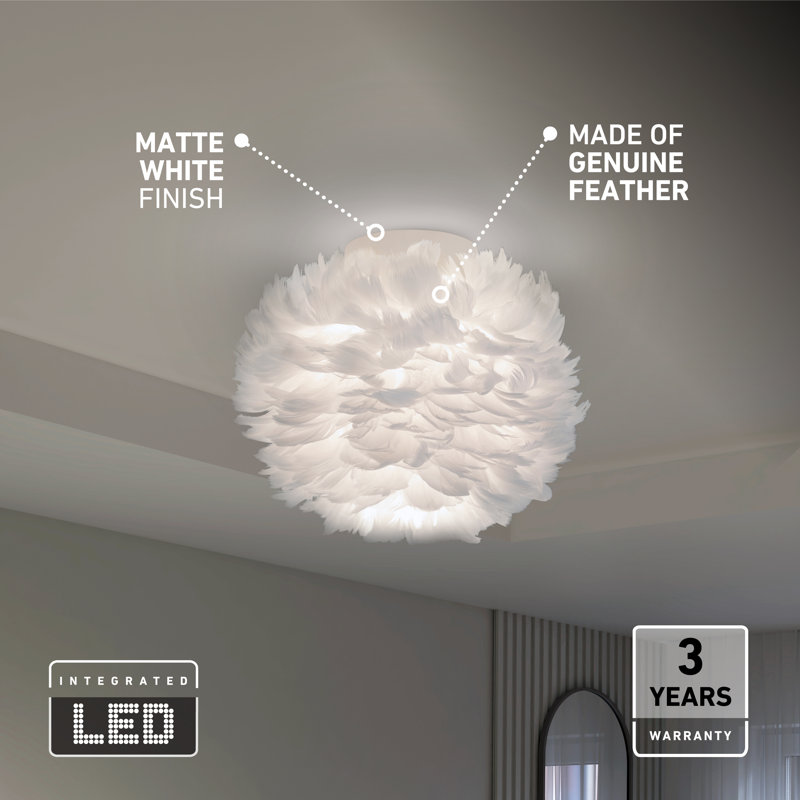 Wandra LED Semi Flush Mount