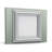 1-1/4 in x 1-5/8 ft x 1-5/8 ft Autoire Primed White Polyurethane Decorative Wall Paneling