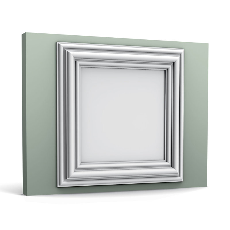 Primed White Polyurethane 3D Decorative Wall Paneling