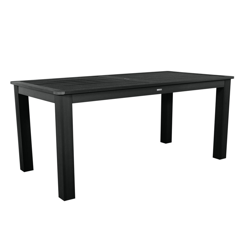 Table de salle à manger Highlawn, Noir, H 36 po x l 42 po x P 84 po