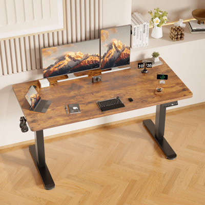 Adjustable Metal Base Standing Desk