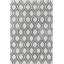Clara Wool Geometric Area Rug in White-1141638213
