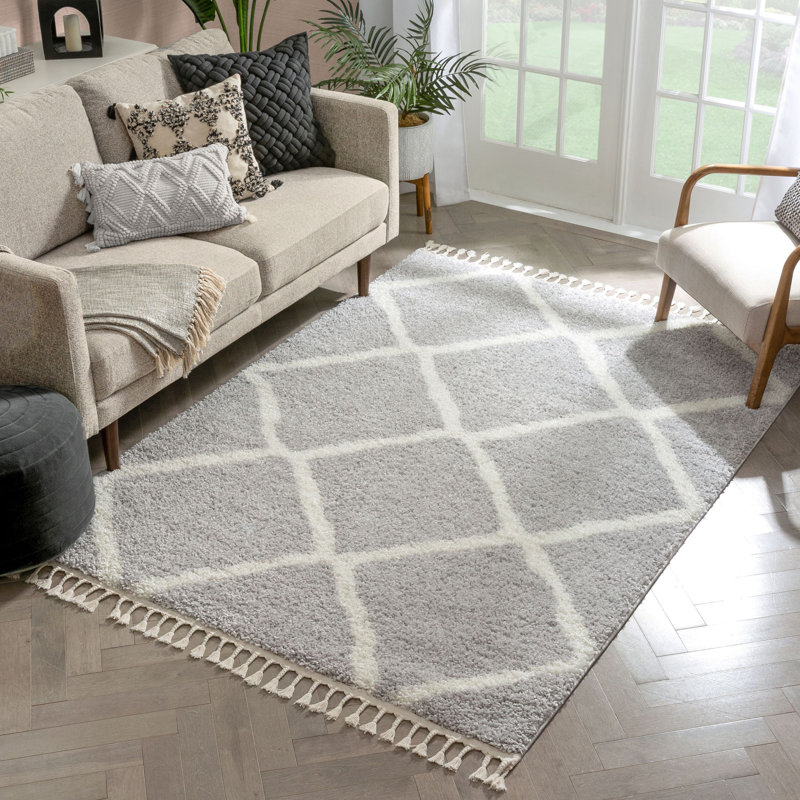Cabana Moroccan Shag Area Rug, Rectangle 160 x 220cm