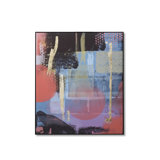 Red Dust Abstract Print