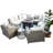 Luciano Wicker Fully Assembled Seating Group with Cushions All-weather outdoor conversation set