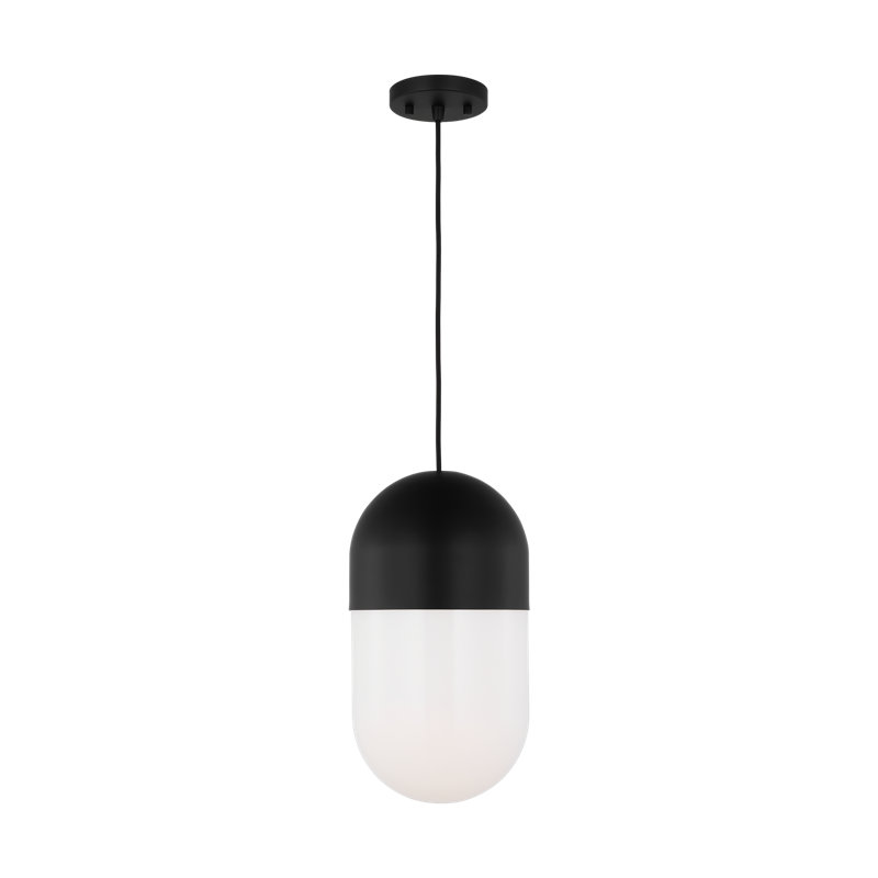 Luminaire suspendu moyen Foster, Nuit noire