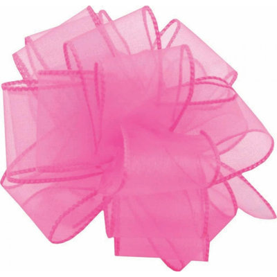 50Yds Wired Spring Sheer Ribbon