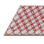 Tapis rouge à motif géométrique-1458616614
