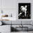 Hockey Player in Action - Framed Canvas Bedroom Decor
