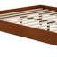 Base de lit contemporaine à profil bas avec base de lattes durable et installation sans outil-543519758