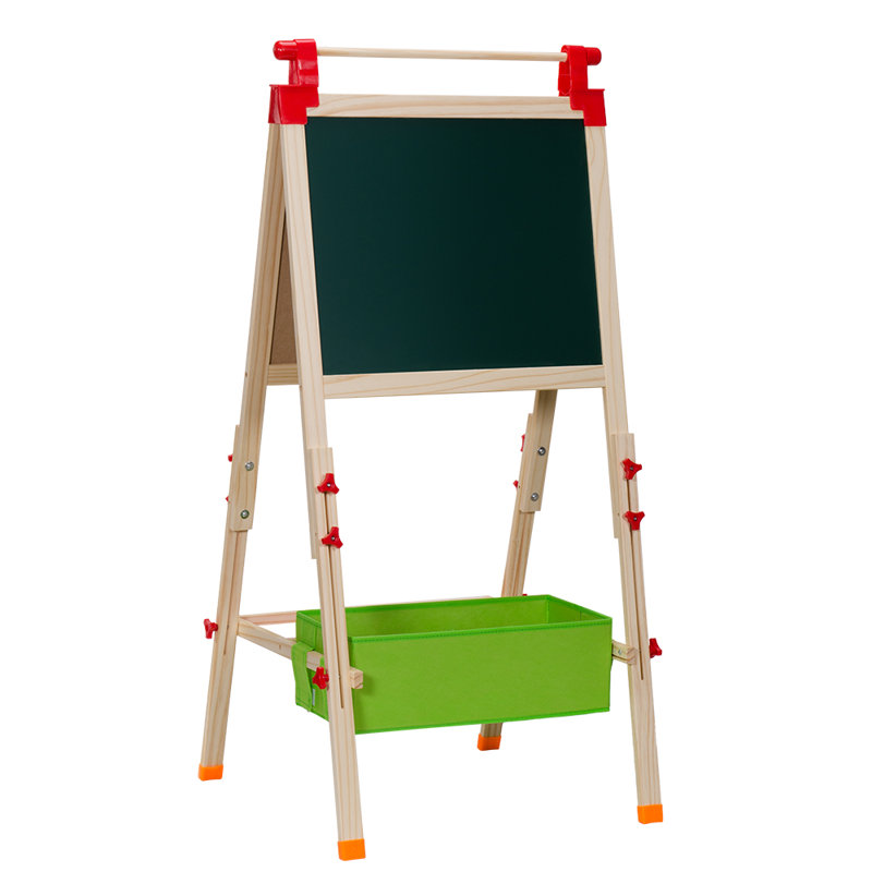 Blue Elephant Folding Wood Board Easel