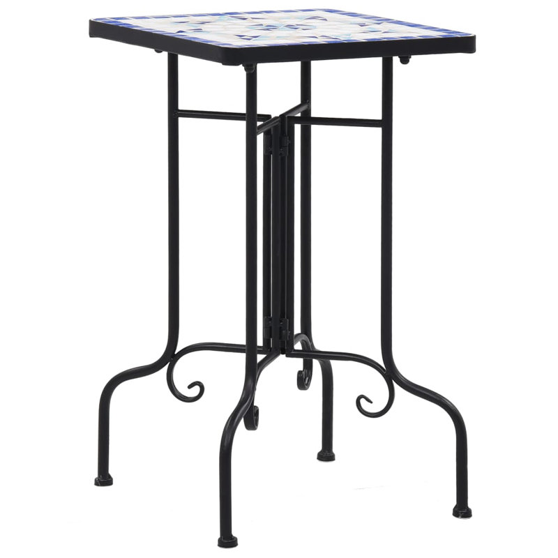 Mehdi Side Table, Blue