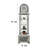 63'' H Grandfather Clock