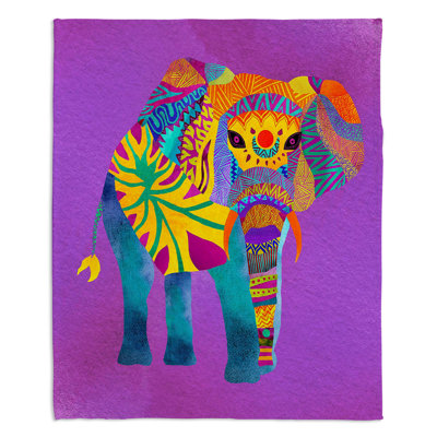  Jeté d'éléphant fantaisiste