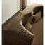 Canapé-lit en velours côtelé avec coussins pour lit double Camel-1214835745