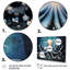 Ensemble de décoration murale Ethereal Octopus In Deep See Illustration I - Animaux Octopus-93338782