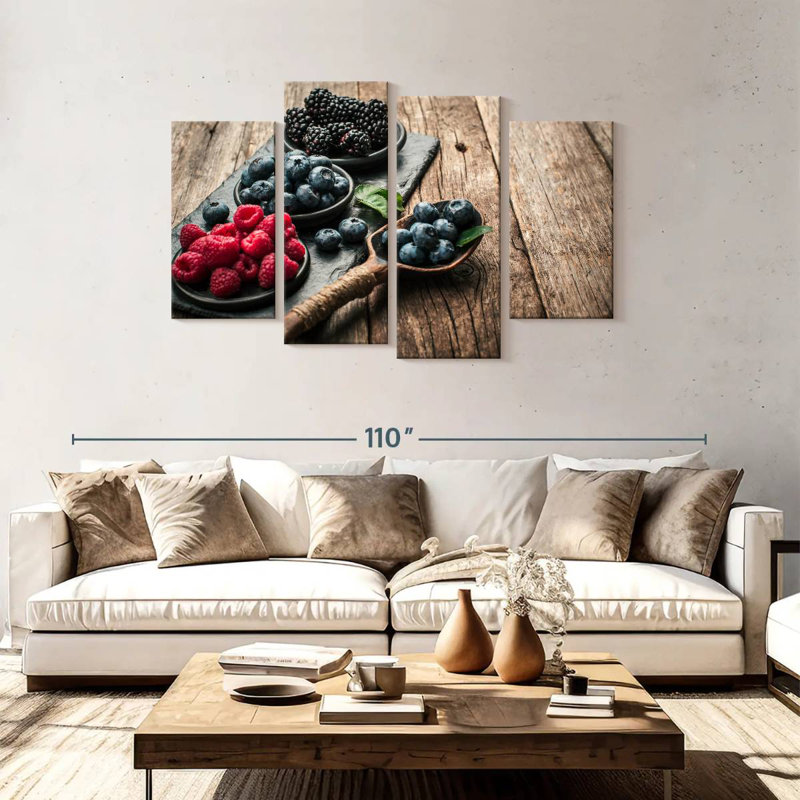 Yarlin Berry Platter, 48" H x 75" W