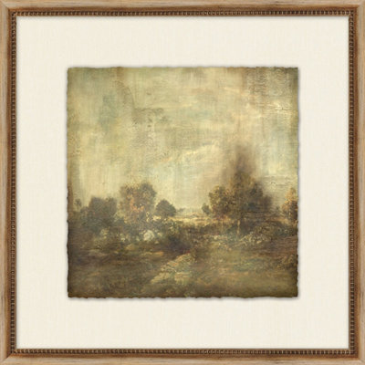 Peinture transitionnelle - cadre photo sur papier