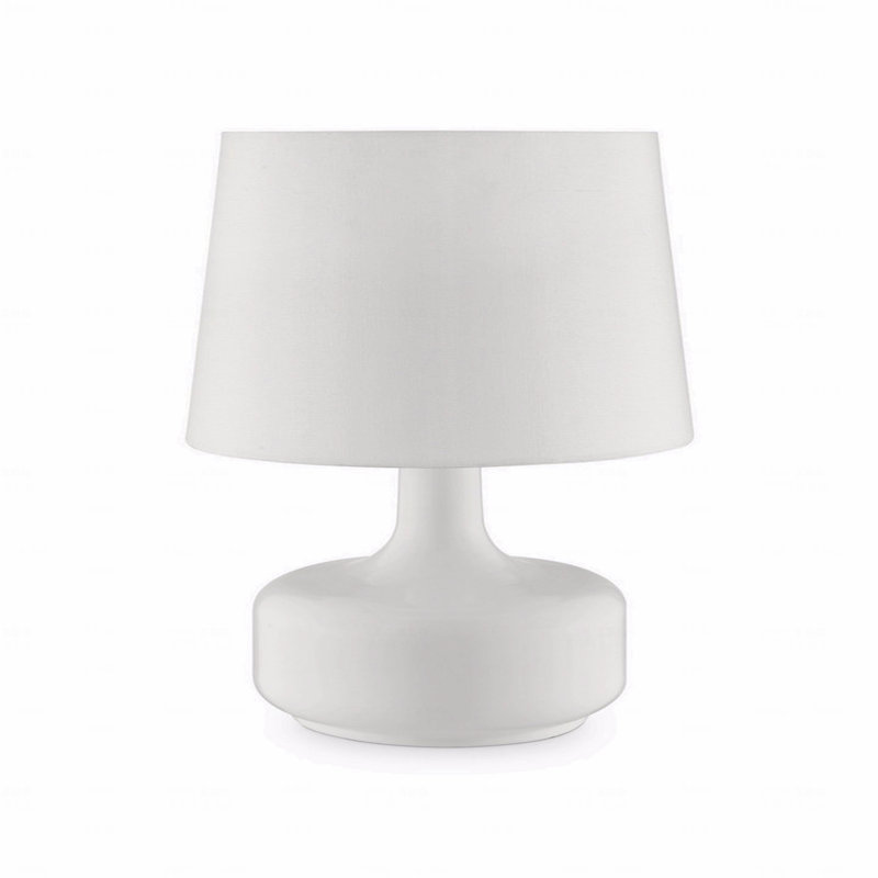 Lampe de table - Mid-Century moderne "Cheru" de 17,25 po avec fonction de commande tactile