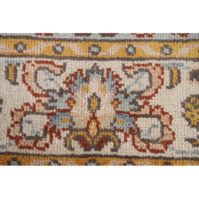 Tapis traditionnel octogonal bleu clair 6 x 6