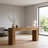 Versatile End Table,Compact Console Table,Wood Coffee Table-1150778028