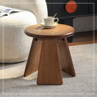 Table d'appoint ronde avec pieds robustes