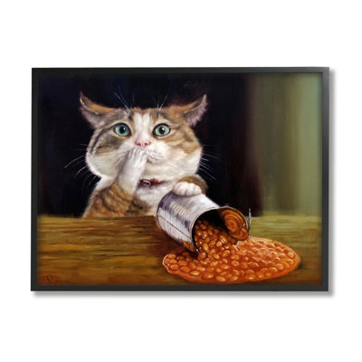 «Spills the Beans», Luciant Heffernan, peinture sur toile