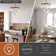 Haag 5 - Light Steel Dimmable Tiered Chandelier
