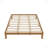 Wood Platform Bed Frame With Slat Support