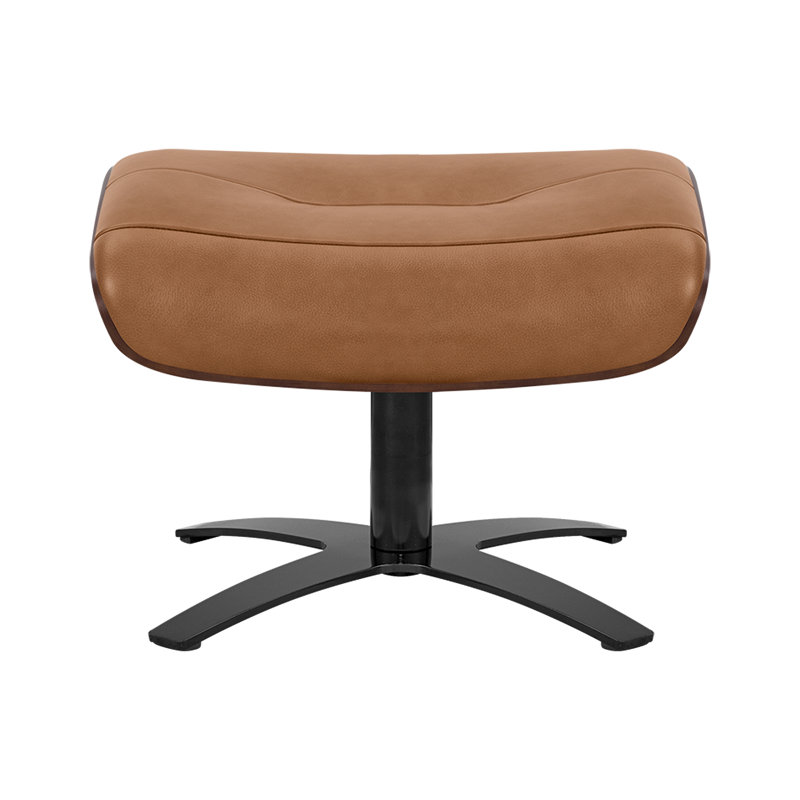 Fauteuil inclinable électrique pivotant en cuir véritable, Saddle